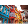  MÉDIA City57 Vászonfestmény, Cartier Balat Istanbul, 105 x 70 cm