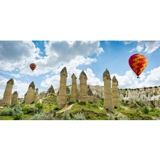  MÉDIA Fali tapéta, Öntapadó és mosható, Kappadókia 2, 270 x 200 cm tapéta, díszléc és más dekoráció