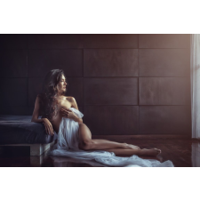  MÉDIA fali tapéta, portré 63 meztelen nő, 220 x 135 cm tapéta, díszléc és más dekoráció