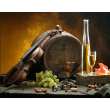  MÉDIA Matrica, 270 x 200 cm, Hegedű és bor tapéta, díszléc és más dekoráció