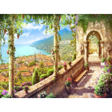  MÉDIA matrica tapéta, kapu a tengerhez 2, 220 x 135 cm tapéta, díszléc és más dekoráció