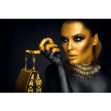  Media Nyomtatott tapéta, női porté, 270 x 200 cm tapéta, díszléc és más dekoráció