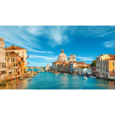  MÉDIA Öntapadó és mosható fali tapéta, Blue Venice, 220 x 135 cm tapéta, díszléc és más dekoráció