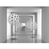  Media "Alagút fehér golyókkal 2" fotótapéta, 270 x 200 cm