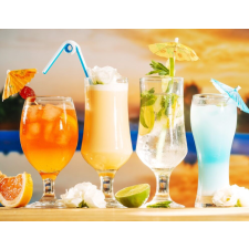  Media "Ételek 17" öntapadó fotótapéta, koktél, 220 x 135 cm tapéta, díszléc és más dekoráció