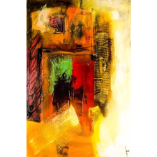  MÉDIA tapéta, absztrakt modern festmény modell, 135 x 225 cm tapéta, díszléc és más dekoráció