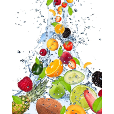  MÉDIA tapéta, gyümölcs robbanás, 135 x 225 cm tapéta, díszléc és más dekoráció