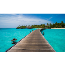  Média tapéta, Út a Maldív-szigetekre, 220 x 135 cm tapéta, díszléc és más dekoráció