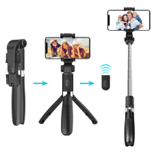 Media-Tech MT5542 Selfie Tripod - Fekete mobiltelefon kellék