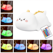 Media-Tech POKKY Clever Dino éjszakai lámpa gyerekeknek - Többszínű (MT227) világítás