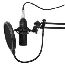 Media-Tech Stúdió és Streaming mikrofon (fekete) (MT397K) mikrofon