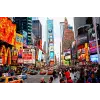  MÉDIA vászonfestmény, Time Square nappal, 105 x 70 cm