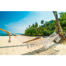  MÉDIA vászonkép, Tengerpart, 105 x 70 cm grafika, keretezett kép