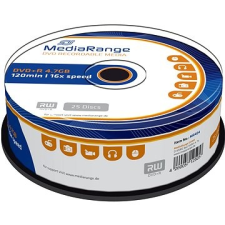 MediaRange DVD-R 25 db, cakebox csomag írható és újraírható média