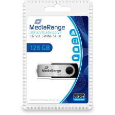 MediaRange USB-Stick 128GB USB 2.0 swivel swing (MR913) pendrive