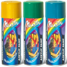 Medikemia Maestro fényes akril festék aeroszol 400 ml akrilfesték