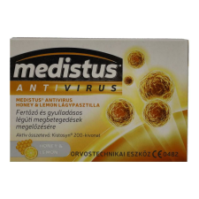 MEDISTUS ANTIVÍRUS LÁGYPASZT.MÉZ-CITROM gyógyhatású készítmény