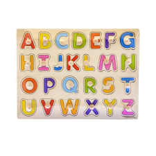 Medito Fa ki-berakó, ABC, betűk Fa fogantyú, 30x22 cm,PVC kreatív és készségfejlesztő
