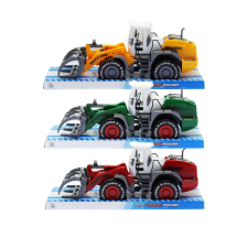 Medito Traktor, elöl szerk., bálázó, 3 szín, 39x15 cm plf. autópálya és játékautó
