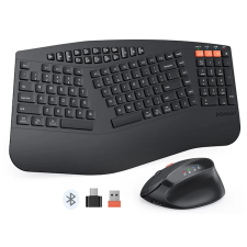 Meetion Direktor Wireless US Angol szett fekete (MT-DIREKTORB) egér