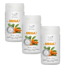  Mega7 - homoktövis kapszula Omega-7-el 3 db-os csomag (3x60 db) vitamin és táplálékkiegészítő