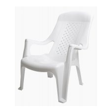 MEGA PLAST MEGA PLAST MP661 CLUB Műanyag szék, fehér kerti bútor