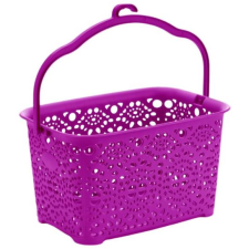 MEGA PLAST MONAKO csipesztartó kosár, 13×23,5×15,5 cm, ibolya (MAT27556) bútor