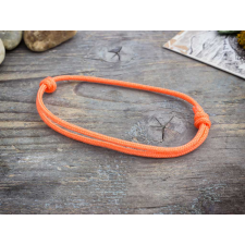 Megvilágosodás narancssárga paracord karkötő karkötő