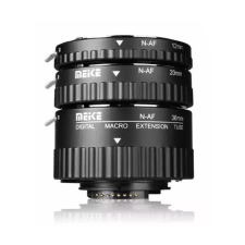 Meike MK-N-AF1-B Makró közgyűrűsor Nikon DSLR gépekhez! konverter, közgyűrű