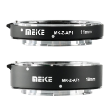Meike MK-Z-AF 1 Makro közgyűrűsor Nikon Z szériás Milc gépekhez konverter, közgyűrű