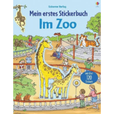  Mein erstes Stickerbuch: Im Zoo – Sam Taplin,Cecilia Johansson idegen nyelvű könyv