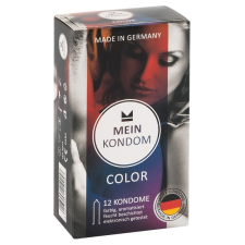Mein Kondom Mein Kondom Color - színes, ízes óvszer (12db) óvszer