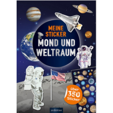  Meine Sticker - Mond und Weltraum – Ingrid Bräuer idegen nyelvű könyv
