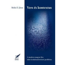 Mekis D. János Vers és kontextus irodalom