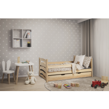  Mela gyerekágy 80 x 160 cm, fenyő Ágyrács: Lamellás ágyrács, Matrac: COMFY HR 10 cm matrac gyermekágy