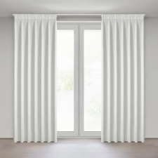  Melanie bársony sötétítő függöny Fehér 80x270 cm lakástextília