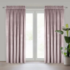  Melanie bársony sötétítő függöny Púder rózsaszín 140x270 cm