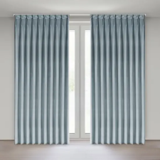  Melanie bársony sötétítő függöny Szürke 125x270 cm lakástextília