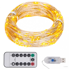 Meleg fehér fényű LED-szalag 300 LED-el 30 m karácsonyfa izzósor