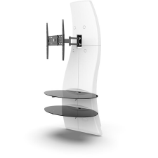 Meliconi Ghost Design 2500 Matt tv állvány és fali konzol