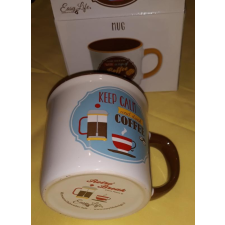 Meliconi R2S Easy Life Retro Coffee Turcuois/Orange kerámia bögre díszdobozban, 300 ml, 153431 ajándéktárgy