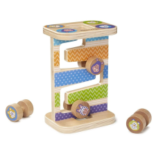  Melissa &amp;amp; Doug Fa készségfejlesztő játék, Cikk-cakk torony készségfejlesztő