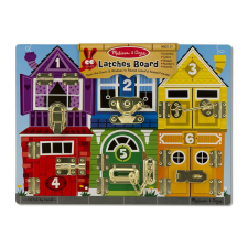  Melissa &amp;amp; Doug Készségfejlesztő játék, Zárak és reteszek készségfejlesztő