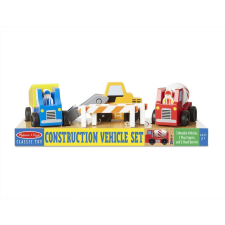  Melissa &amp; Doug építkezés és munkagépek fajáték
