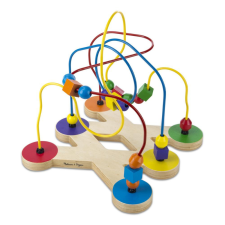 Melissa & Doug gyöngyvezetés fajáték