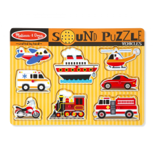 Melissa &amp; Doug Hangos puzzle, Járművek kreatív és készségfejlesztő