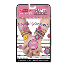 Melissa &amp; Doug Kreatív játék, Barátság karkötők kreatív és készségfejlesztő