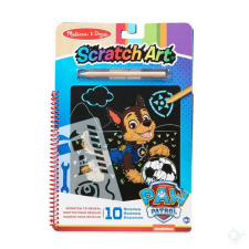 Melissa & Doug kreatív játék, képkarc, Mancs Őrjárat - Chase kreatív és készségfejlesztő
