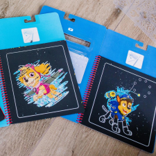  Melissa &amp; Doug kreatív játék, képkarc, Mancs Őrjárat - Chase kreatív és készségfejlesztő