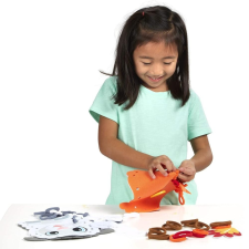 Melissa &amp; Doug kreatív játék kezdőknek, hurkold! - farmállatka bábok kreatív és készségfejlesztő